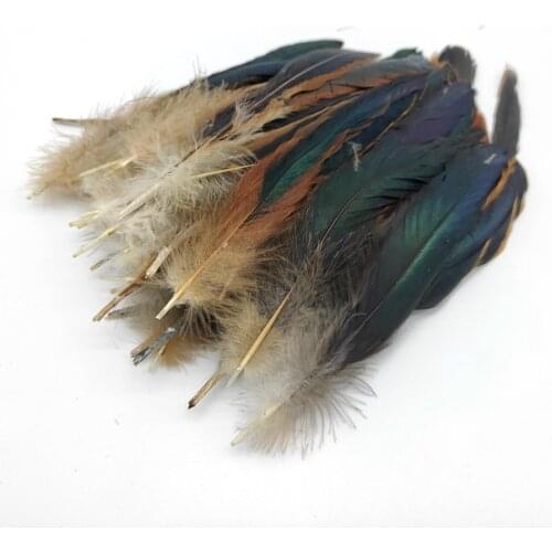 20/50/100pcs Natural Plume DIY Rooster Feathers Crafts Wedding Party Decor Colored Real Feathers Plumas hair Accessories 13-18cm