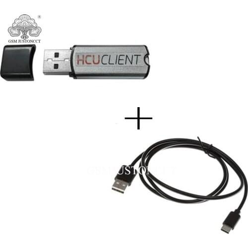 HCUkey + DC Phoenix Dongle with usb type c cable