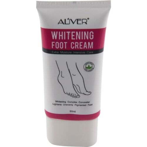 Aliver Whitening Moisturizing Treatment Foot Cream Hydrating Smooth Delicate Foot Skin Care