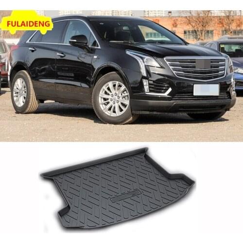 For Cadillac XT5 2016-2020 All Weather Car pad Cargo TPO Rubber Mat Rear Trunk Tray Liner Carpet Car Styling Accessories