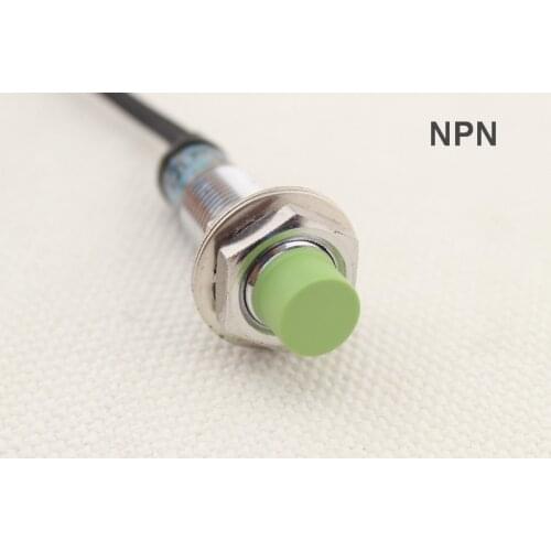 Inductive M12 4mm Distance Proximity Switch PR Series NPN NO Sensor (PR12-4DN)