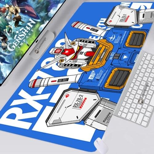Gundam Mouse Pad Anime Gaming Accessories Carpet PC Gamer Completo Computer ковер Varmilo Keyboard Desk Mat CS GO LOL Mousepad