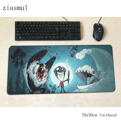 Dont starve mouse pad gamer big 70x30cm gaming mousepad pc notbook desk mat cute padmouse games High quality gamer mats gamepad