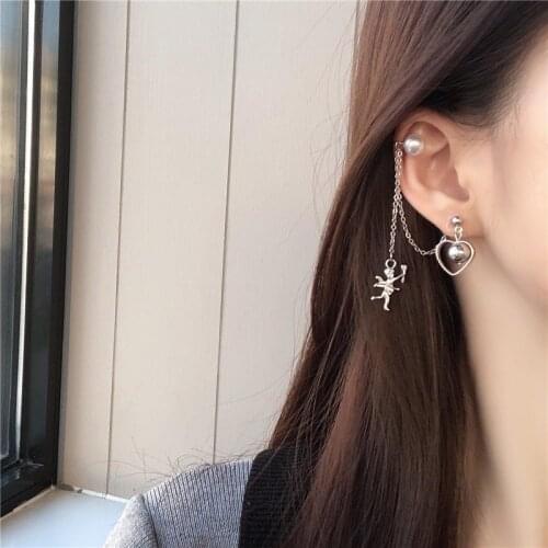 New Statement Chain Love Super Fairy Fairy Girl Tassel Temperament Earrings [single Bag] Jewelry Earrings For Women