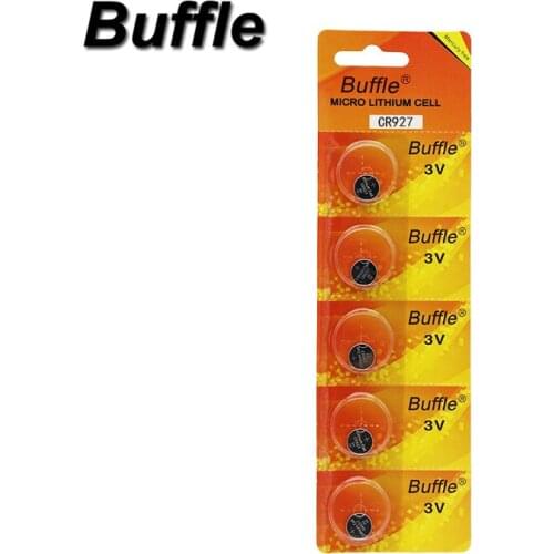 New Buffle 5pcs/pack CR927 Lithium Button BR927 ECR927 5011LC Cell Coin Batteries 3V CR