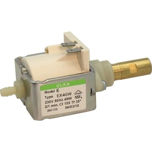 Original AC 230V Authentic Coffee Machine Solenoid Pump Medical Equipment Washing Machine ULKA EX4GW Electromagnetic Pump