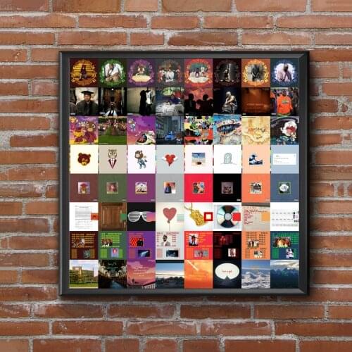 Kanye West Music Album Cover Poster Music Singer Star Canvas Poster Wall Painting Home Decoration ( No Frame )