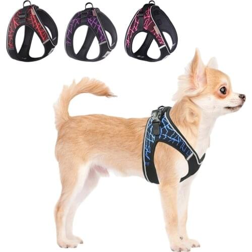 Pet Dog Leads Chest Straps Comfortable Harnesses Vest Dog Harness Collar For Large Medium Small Dogs Pet Accessories