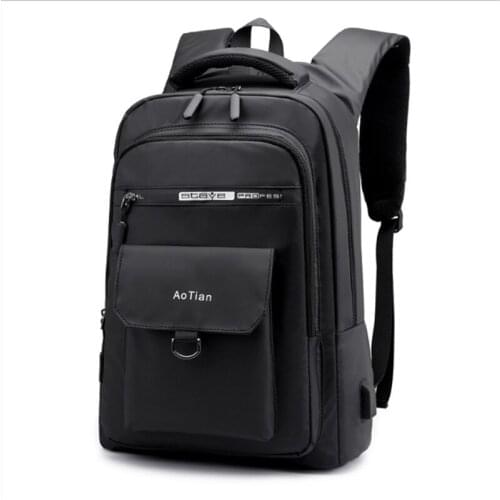 2020 New Travel Computer Backpack Oxford Cloth MenS Large Capacity Usb Backpack Student Bag Fashion Casual MenS Backpacks