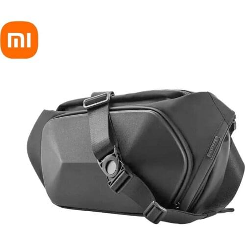 Youpin TAJEZZO Polyhedron Crossbody Bag backPack For Men Anti-theft Shoulder Messenger Bags Male Waterproof Short Trip Chest bag