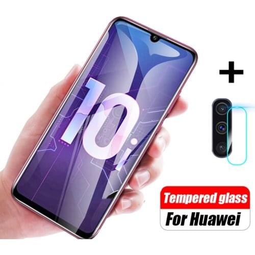 Screen & Camera Protector For Huawei Honor 20 20pro View20 Tempered Glass 9H Protective Film For Honor 10 Lite 10i 8a 6x Glass