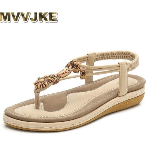 MVVJKE 2019 Sandals Woman Slope Woman Sandals Leisure Head Womens Shoes