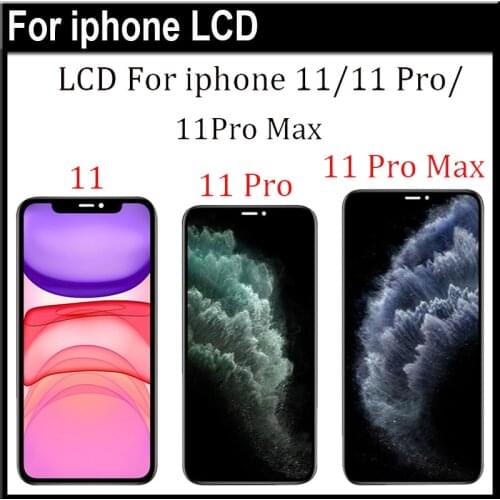 OLED/TFT Display For iPhone 11 Pro Max LCD Touch Screen Digitizer Assembly Repair Parts with Service Pack