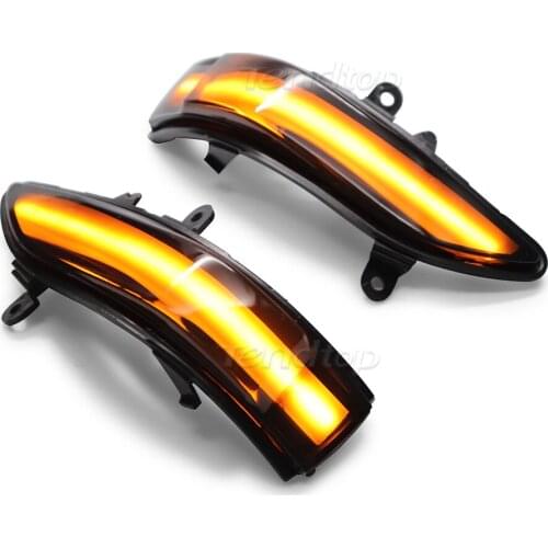 2 Pcs Dynamic Blinker Rearview Mirror Indicator LED Turn Signal Light For Subaru Forester Outback Legacy Tribeca Impreza wrx sti