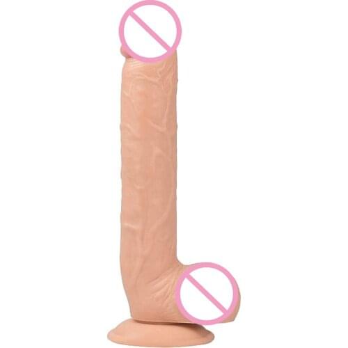 26cm Realistic Dildo Big Artificial Penis Anal Sex Toys for Woman Female Masturbator Strap On Suction Cup Huge Realistic Dildo