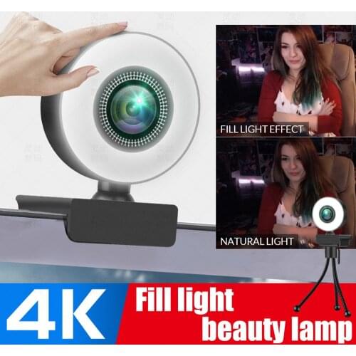 4K Webcam Conference PC Webcam Autofocus USB Web Camera Laptop Desktop For Office Meeting Home With MIC 1080P Full HD Web Camera