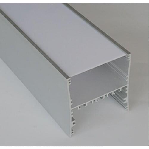 Free Shipping Groove linear led suspended light/hanging profile/U channel aluminum 1.8m/pcs 10pcs/lot