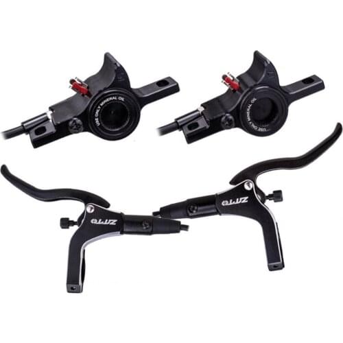 1Pair ZTTO Aluminum Alloy Bike Hydraulic Disc Brake Levers Oil Pressure Calipers for MTB frenos hidráulicos mtb Bicycle Brake