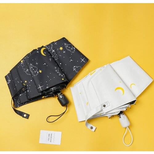 Mini Pocket Umbrella Rain Women Folding Sun Umbrella Sunshade Automatic Sun Umbrella Student Anti-UV Parasol Gift Sombrilla