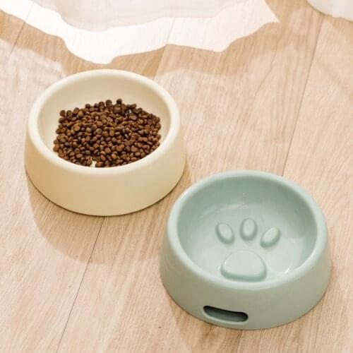Pet Eating Dog Bowl Slow Feeder Dog Food Bowl Hard Ceramic Dog Slow Feeder Cat Pet Feeder NonSlip Anti Gulping Feeder Bowls