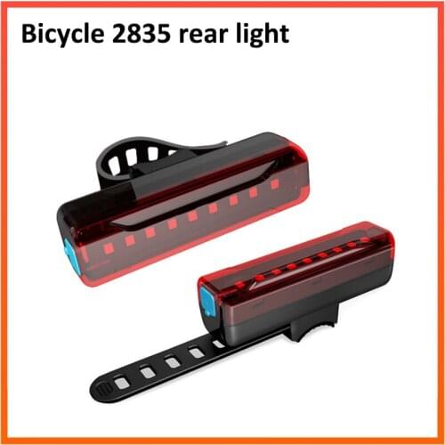Rechargeable Bike light LED Taillight Rear Tail Safety Warning Cycling Portable Light Waterproof USB Charge Bicycle Rear Light