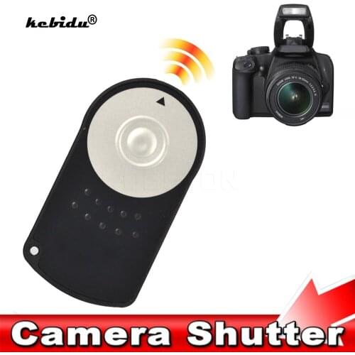 Kebidu RC-6 IR Infrared Wireless Remote Control Shutter Release For Canon EOS Mark II III 6D 500D 550D 600D 650D 700D Controller