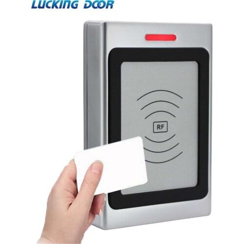 Access Control Card Reader Security Door opener IP67 Waterproof Wiegand 26/34 Reader 125Khz EM/13.56Mhz MF card reader