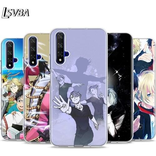 Anime YURI on ICE Silicone Cover For Honor 20 20S 20E 8 8A Prime 8X MAX 8C 8S 7A 7C 7S Pro Phone Case