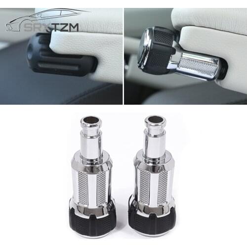 SRXTZM For Range Rover Zinc Alloy Seat SV Handrail Knob head decoration for Range Rover Sport Discovery 5 auto Accessories 2PCS