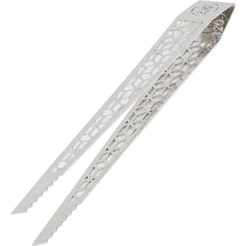 Barbecue Clamp Hollow-carved Design Anti-scalding Stainless Steel Non-slip Outdoor Indoor Cooking Tool for Camping Accessories