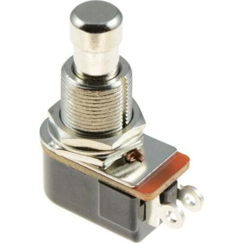 1pc SPST Momentary Soft Touch Push Button Stomp Foot Pedal Electric Guitar Switch