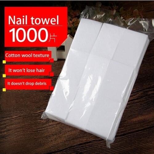 1Pack Hot Sale Gel Nail Polish Remove 100%Purely Cotton Lint-Free Nail Polish Remover Cotton Wipes Nails Napkins Nail art Tools