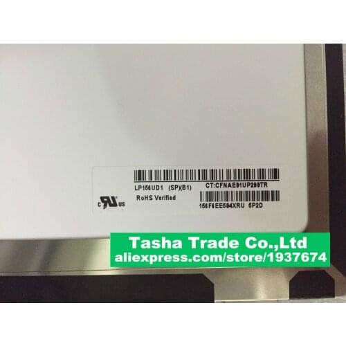 15.6 LED Laptop Screen LP156UD1 SPB1 4K Screen UHD 3840*2160 EDP for Lenovo Y50-70 i7 4720 Version(NOT Compatible for i5 4210)