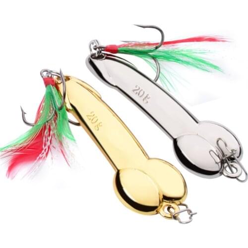 1Pcs DD Metal Spoon Trout Fishing Lure 5g 10g 15g 20g Silver Gold Sequins Bait Feather Hook For Freshwater Saltwater Tackle