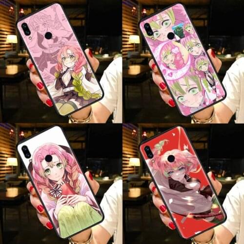 Kimetsu no Yaiba Mitsuri Kanroji Phone Case For Xiaomi Redmi note 7 8 9 A t k30 max3 9 s 10 pro lite