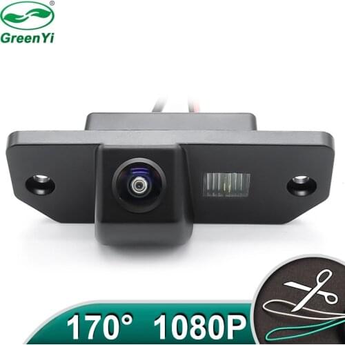 HD AHD 1080P Fisheye Lens 170° Car Rear View Parking Camera For Ford Focus 2 Sedan 2005-2011 C-Max Vehicle Android DVD