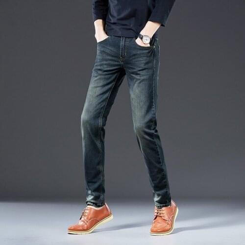 HORMETCI Mens Autumn Jeans