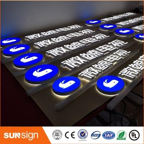 HSTD Eye catching Mini Indoor acrylic led channel letter signs