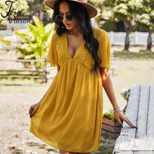 JESSIE VINSON Summer Chiffon Dresses