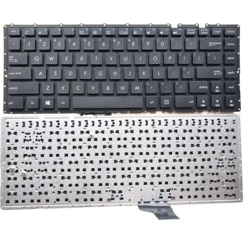 In Stock OVY US laptop keyboard for ASUS K401 K401UB p/n:aexk3u00020 0knb0-410mus00