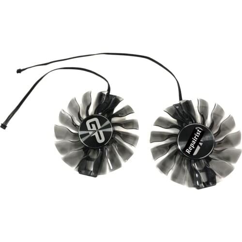 2pcs/Set FD9015H12S GPU Cooler 90MM Fan For Palit Foundation RTX2080Ti GAMING PRO/DUAL Graphics Cards As Replacement