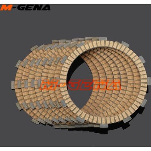 Motorcycle Clutch Friction Plates Disc Set 8pcs For KAWASAKI VN400 VN750 VN800 VN900