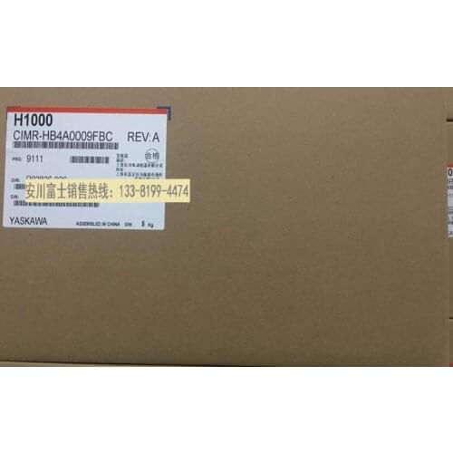 New original Japanese Yaskawa inverter H1000 CIMR-HB4A0009FBC / FAA 2.2KW / 3.7KW