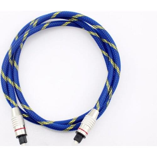 5m7mSPDIF Fiber Toslink Optical Cable Audio 1m 2m 8m 10m for TV box PS4 Speaker Wire Soundbar Amplifier Subwoofer