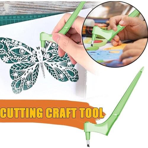 Craft Cutting Tools 360 Rotating Blade Paper-Cutter Replace Blade Craft Cutting Knife DIY Art Wear-Resisting Art Cutting Tool