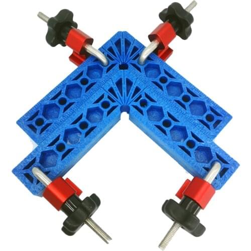 90 Degrees Auxiliary Fixture Splicing Board Positioning Panel Fixed Clip Carpenters Square Ruler L-Shaped Woodworking Tool