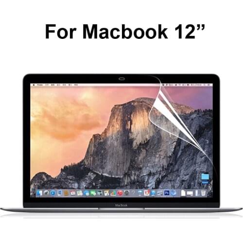 10pcs High Clear Screen Protector For Macbook 12 inch Screen Film Guard Cover For macbook retina 12" A1534 Screen Skin Capa