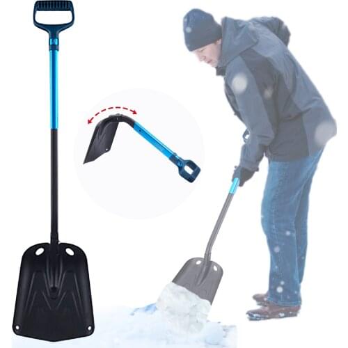 Winter Telescopic Snow Shovel Multifunctional Portable Snow Shovel