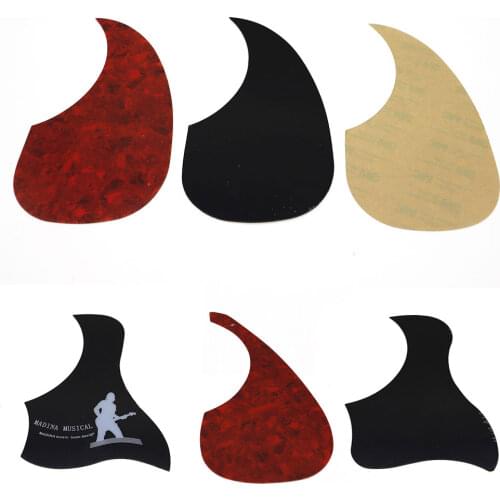 1PC Folk Acoustic Guitar Pickguard Top Quality Pick Guard Sticker for Professional Acoustic Guitar Accessories Parts
