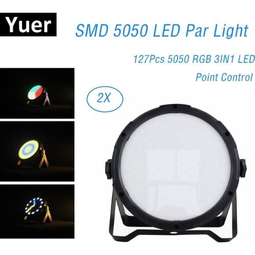 127 LED Stage Light Point Control RGB Magic Par Light Dj Lighting Effect Wash Light For Disco Light Night Club Party Light Music